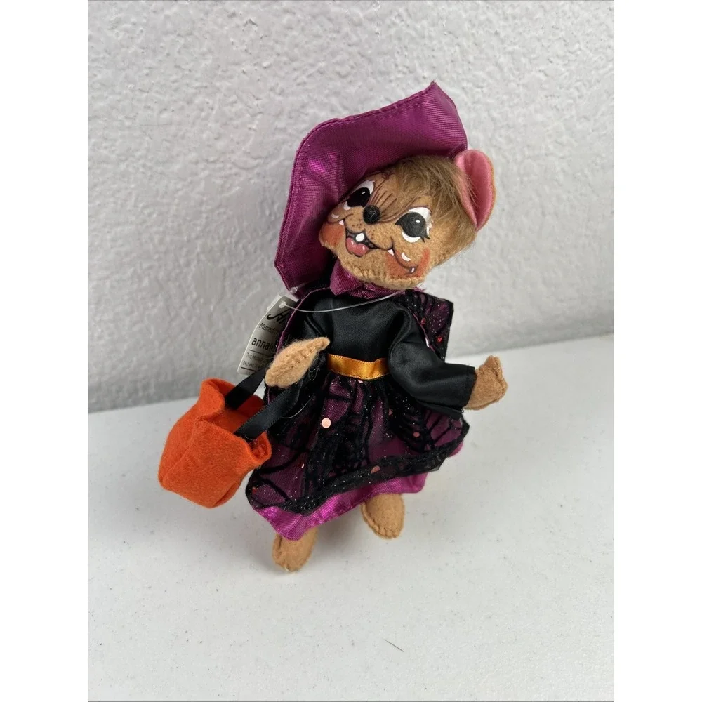 Annalee‎ Tangled Web Witch Mouse In A Halloween Costume NWT 2014